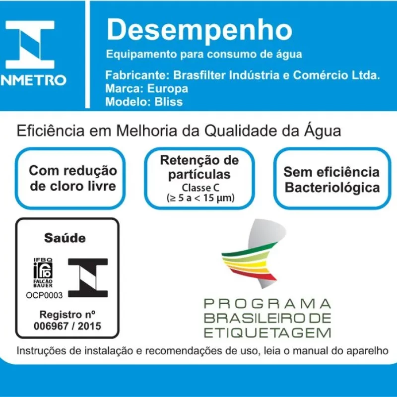 Purificador de Água Natural Bliss